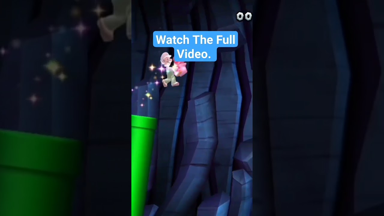 Acorn Plains-2 Secret Exit (Luigi) Short Video. 