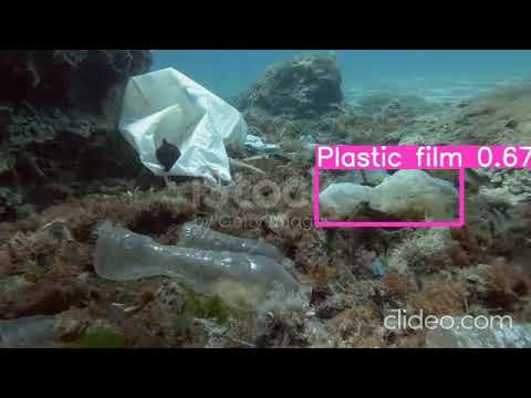 Object detection and classification of trash in marine settings