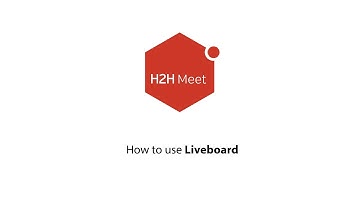 3- Meet: How to use Liveboard