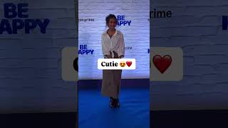 Inayat Verma Attend At Blue Carpet Of Film Be Happy.