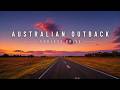 Lost in the Australian Outback🌅 | Day to Night Drive | Cinematic Piano [4K]