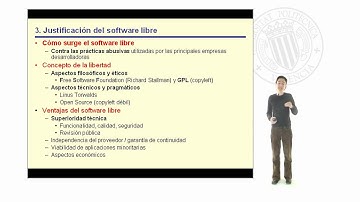 El software libre (1ª Parte) |  | UPV