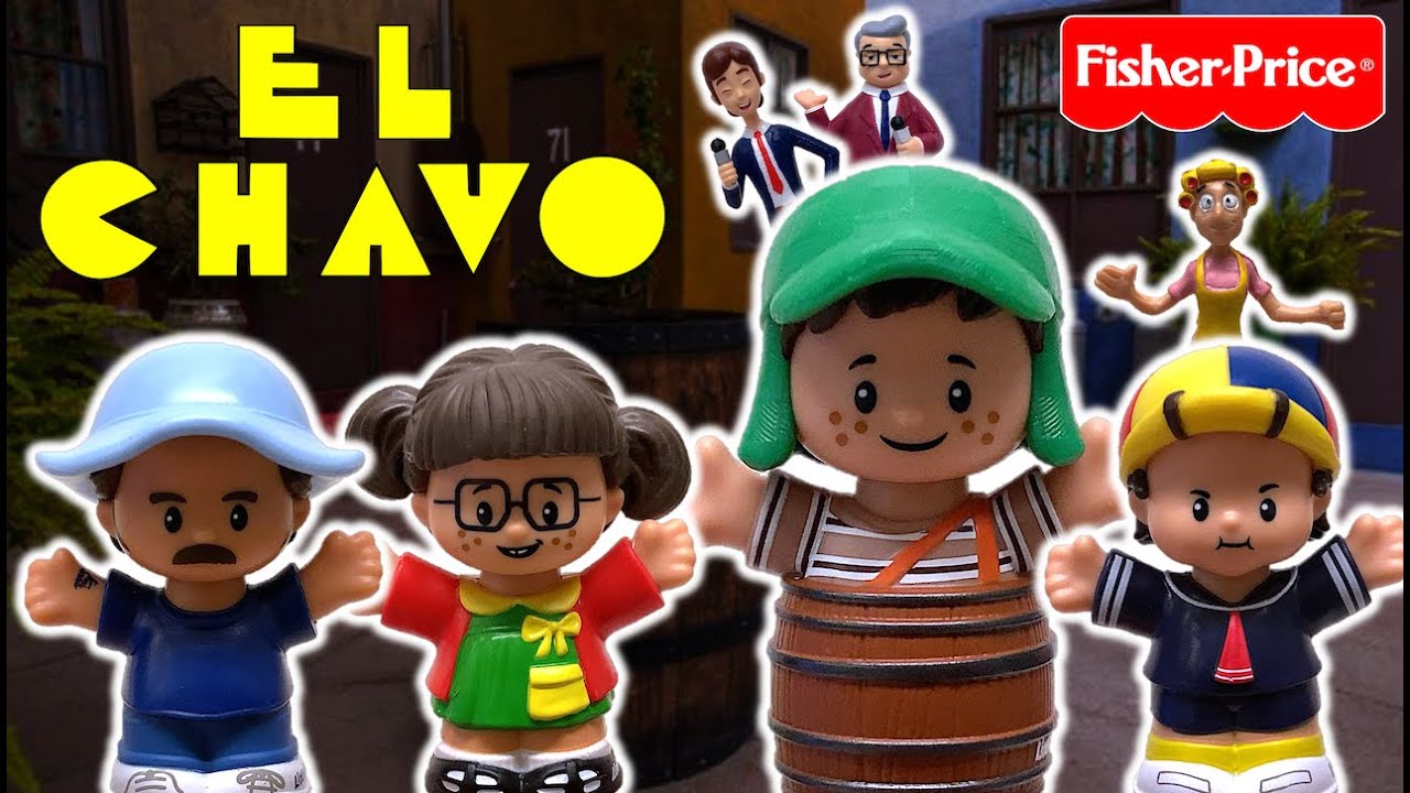 EL CHAVO del 8 - Pack de LA VECINDAD de Little People - Mattel x TOY SHOTS (2025)