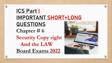 Class 11 Computer Science Chapter 6 Important Questions Long and Short | 2022