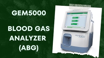 GEM 5000 BLOOD GAS ANALYSER