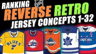 Reacting to NHL Reverse Retro Jersey Concepts! 