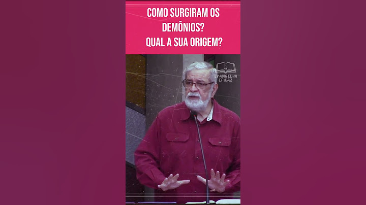 COMO SURGIRAM OS DEMÔNIOS? QUAL A SUA ORIGEM? #augustusnicodemus #demonios #satanas #jesus #Deus