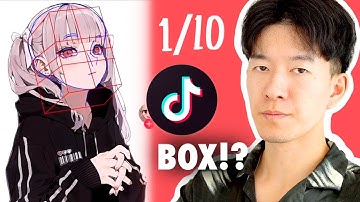 RATING TIKTOK ART TUTORIALS 🤨 10