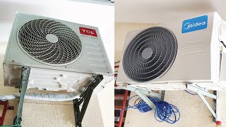 TCL \& Midea Inverter Split Type Aircon Cleaning