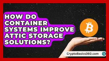 How Do Container Systems Improve Attic Storage Solutions? | Your Organization Mentor