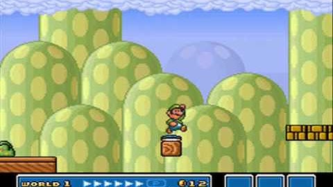 SMB3 for Super Mario All-Stars Custom Level #355 - World 1-1 (SMB3 Chaos Control)