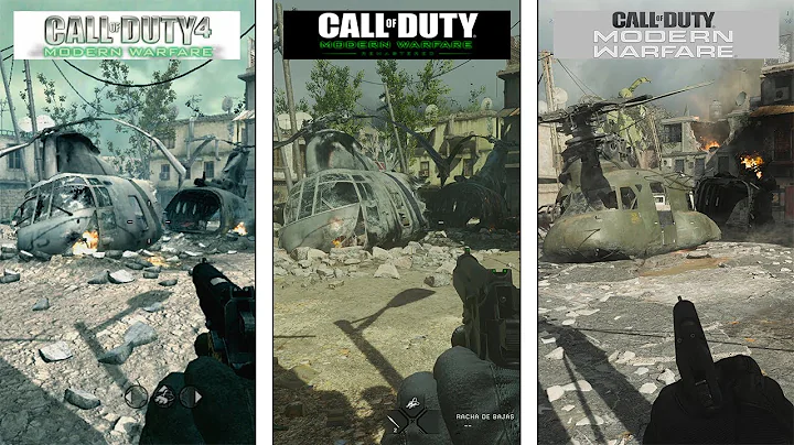 Call of Duty Modern Warfare | Crash Map Evolution | 2007 - 2016 - 2019