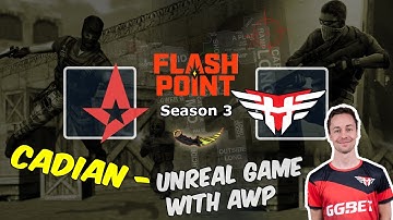 CadiaN - Нереальная игра с AWP от нереального Авапера, Astralis vs Heroic, Flashpoint 3