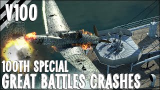 Mid-Air Bombing, Torpedo's, Crash Landings & More! V100 | IL-2 Sturmovik Flight Simulator Crashes