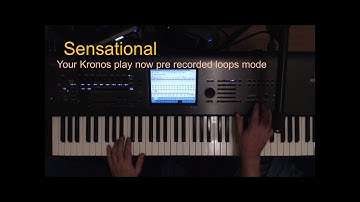 Sensational :) Korg Kronos PreRecorded Loops Mode