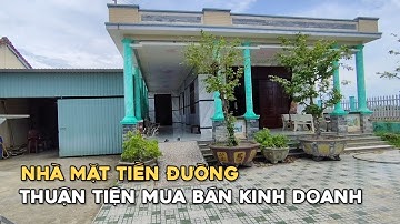Ms 0418 Nhà mặt tiền đường 409 m full thổ cư xã Tân Lân Cần Đước Long An