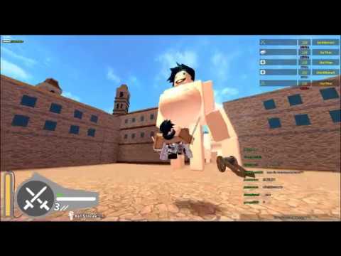 Attack On Titan Downfall Public Test Build In Roblox Youtube - attack titan testing roblox