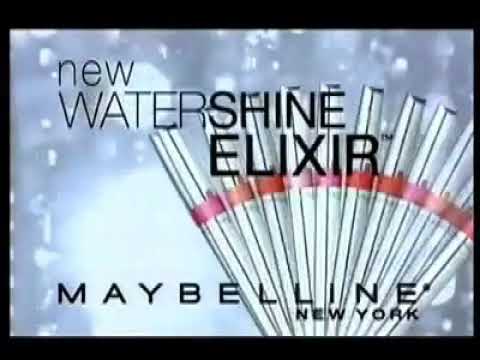 Maybelline Water Shine Elixir Advert 2007 