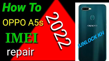 OPPO A5S CPH1909 IMEI nullL baseband unknown fix 100 working