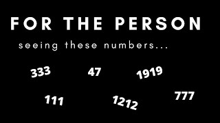 Meaning of Repeating Numbers 111, 47, 1919, 1212, 333 & 777⎮Angel Numbers Meaning in Life & Love