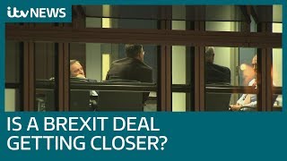 Brexit negotiations rumble on as 'UK to concede ground to EU on Irish border' | ITV News