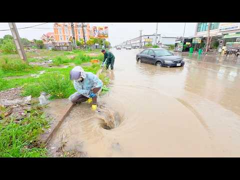 Blocked Drain Rescue! Powerful Water Rush After Cleanup