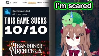 Vedal is scared of reading the steam reviews on his game