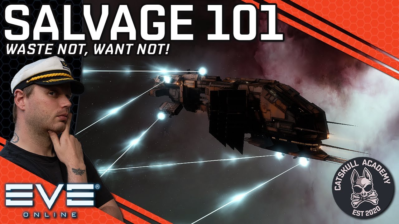 SALVAGE Making ISK From The Wreckage!! EVE Online YouTube