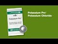 Benefits of potassium pro potassium chloride in food products