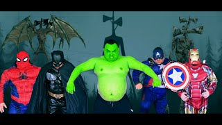 Siren Head VS Superheroes (Short Film)