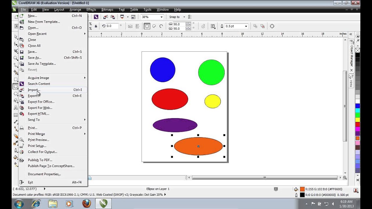 How To Export From Coreldraw With A Transparent Background Youtube