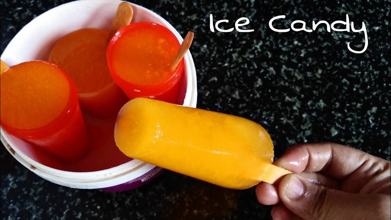 ಐಸ್ ಕ್ಯಾಂಡಿ ಮಾಡುವ ವಿಧಾನ ice candy recipe homemade ice candy YouTube