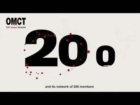 Global Torture Index - OMCT poster