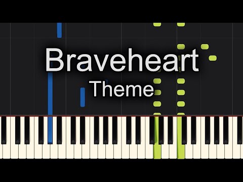 Braveheart Theme Song Piano Tutorial Synthesia