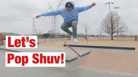 How to Pop Shuvit on a Skateboard - Beginner Skateboard Tricks Tutorial