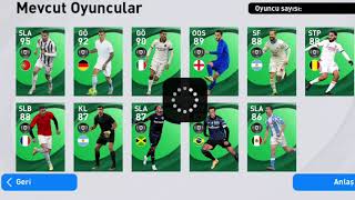 pes 2021 mobile top açılımı