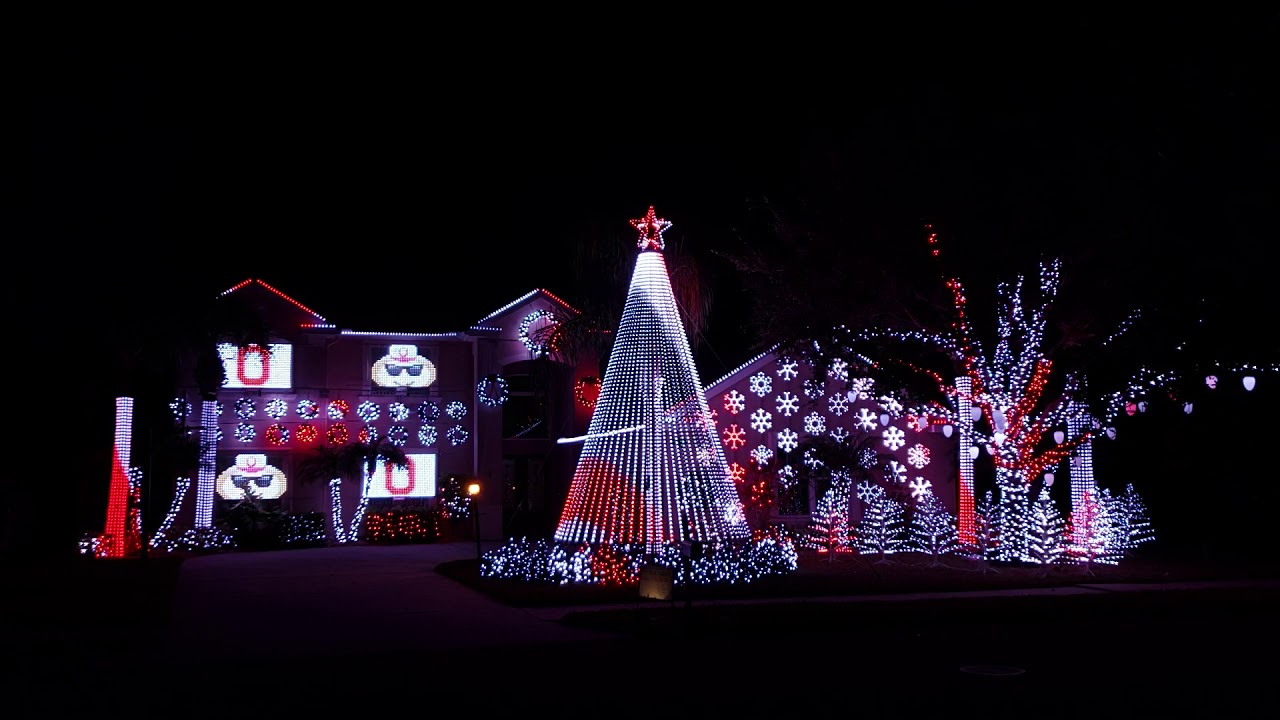 2018 Go Buckeyes - Cape Sable Christmas Lights