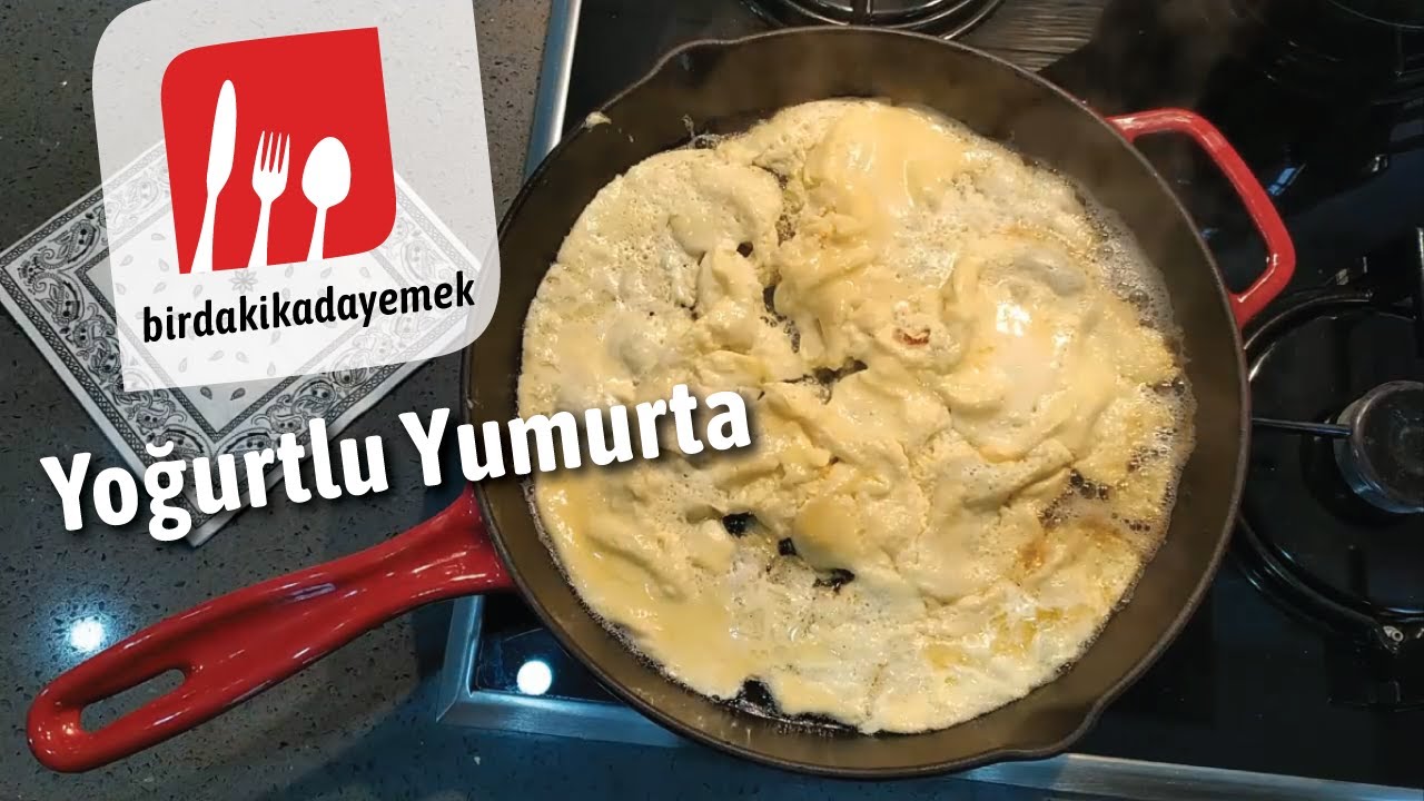 Yoğurtlu Yumurta – 1 Dakikada pratik ve hızlı yemek tarifi