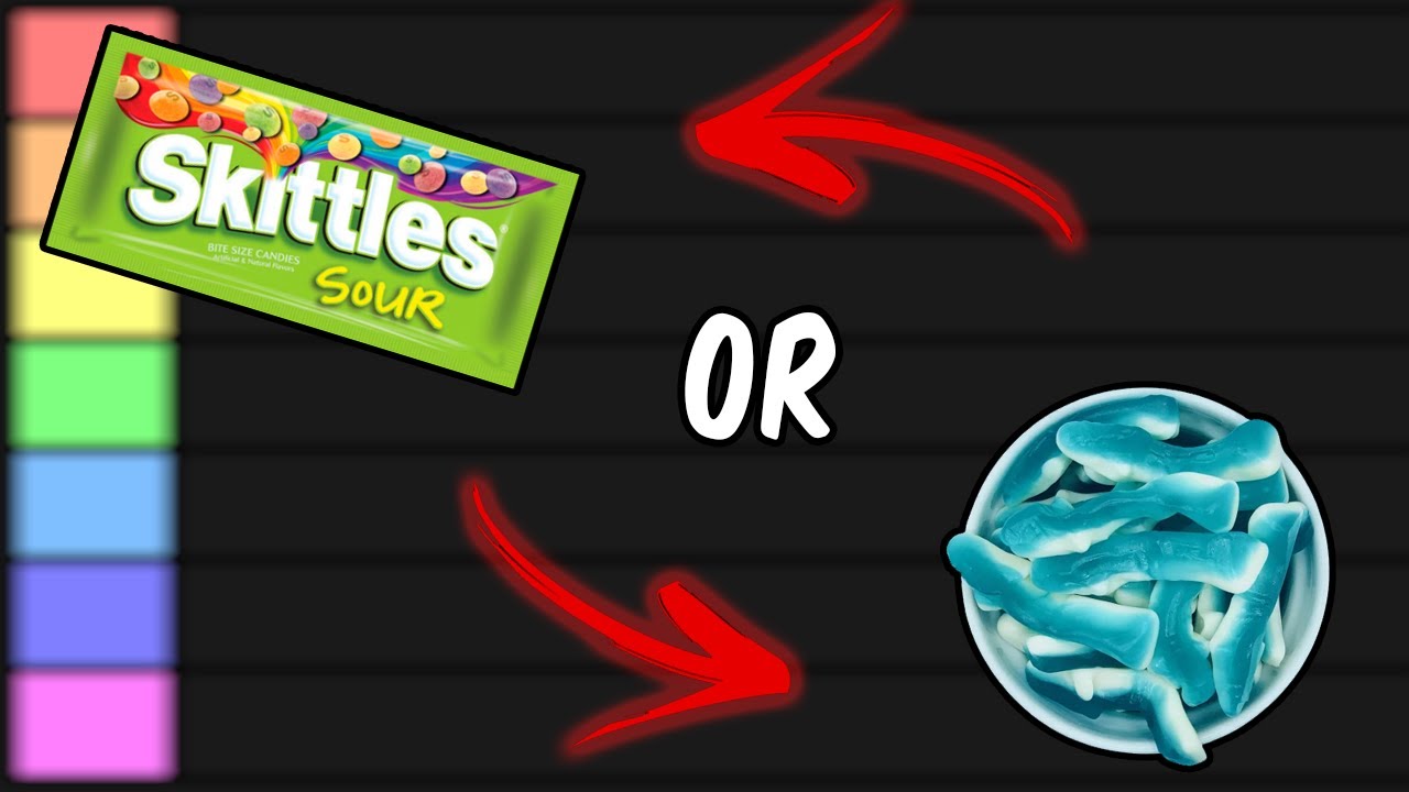 Tier Maker: Definitive Chocolate and Candy Tier List - YouTube