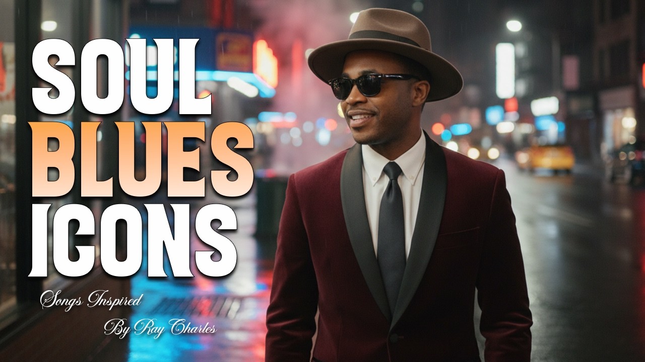 Soul Blues Icons | Songs inspired by Ray Charles, Etta James and Otis Redding | Smooth & Timeless