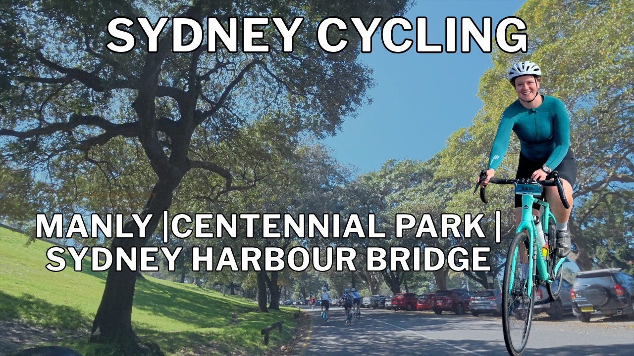 Cycling around Sydney in Spring is the best!