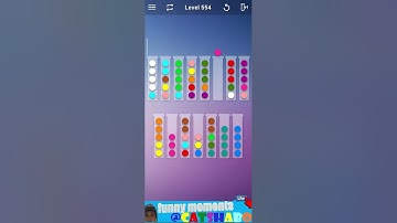 Ball Sort Puzzle Color Sorting Level 554