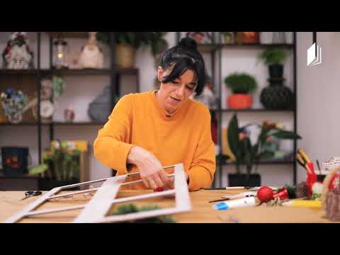 როგორ გავაკეთოთ საახალწლო დეკორატიული ფანჯარა #ტელესკოლა