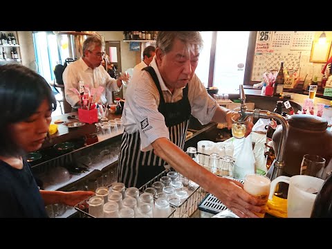 神戸角打ち巡礼　7杯目「ピアさんばし：店主が注ぐ生ビール」