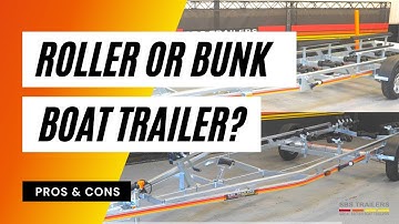 Roller or Bunk Boat Trailer?