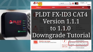 PLDT FX ID3 Version 1.1.1.21 to 1.1.0 Downgrade Tutorial (Easy Version)