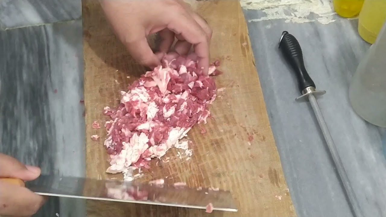 How to Make Ground Meat at Home | Grind Meat Without Grinder | Meat