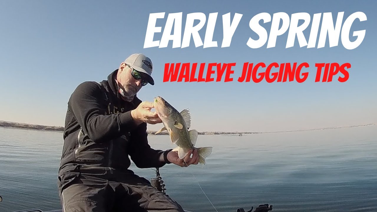 How To Pointers on Jigging Up Early Spring Walleyes 