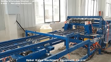 Wire mesh panel welding machine with mesh edge trimming device| mesh edge cutting device