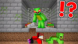 JJ and Mikey ESCAPE from Evil Mikey's PRISON in Minecraft  Maizen JJ and Mikey